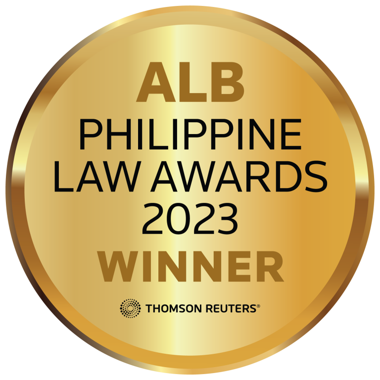 Philippines Law Awards 2023 Badge - Winner
