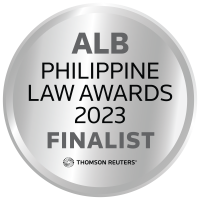 Philippines Law Awards 2023 Badge - Finalist